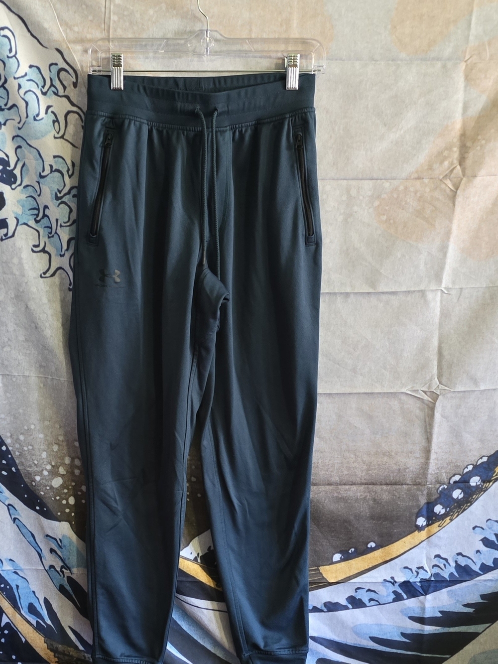 Under Armour Men's Dark Gray/Black Athletic Joggers